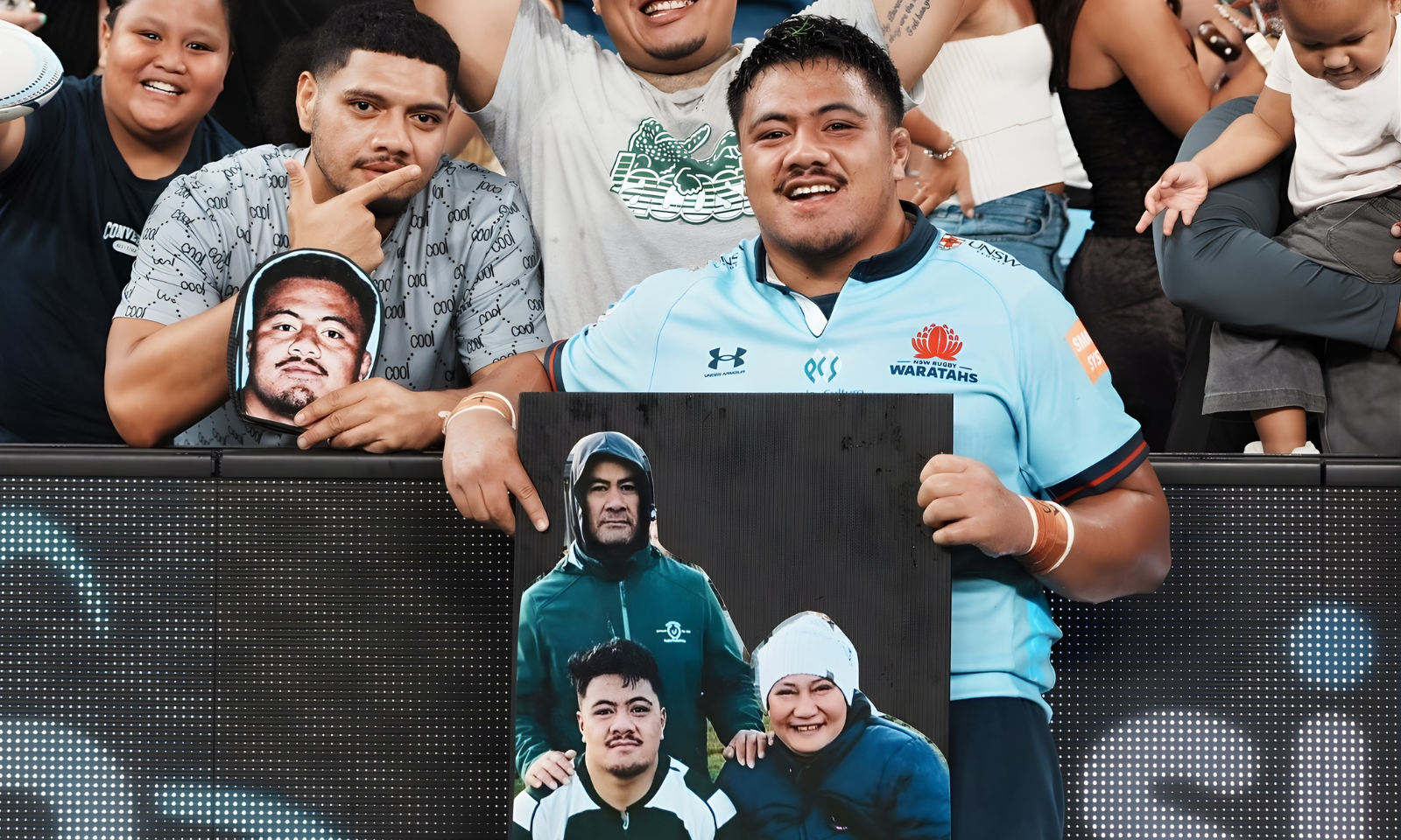 From South Auckland to Waratahs: Family drives Moananu’s Super Rugby journey