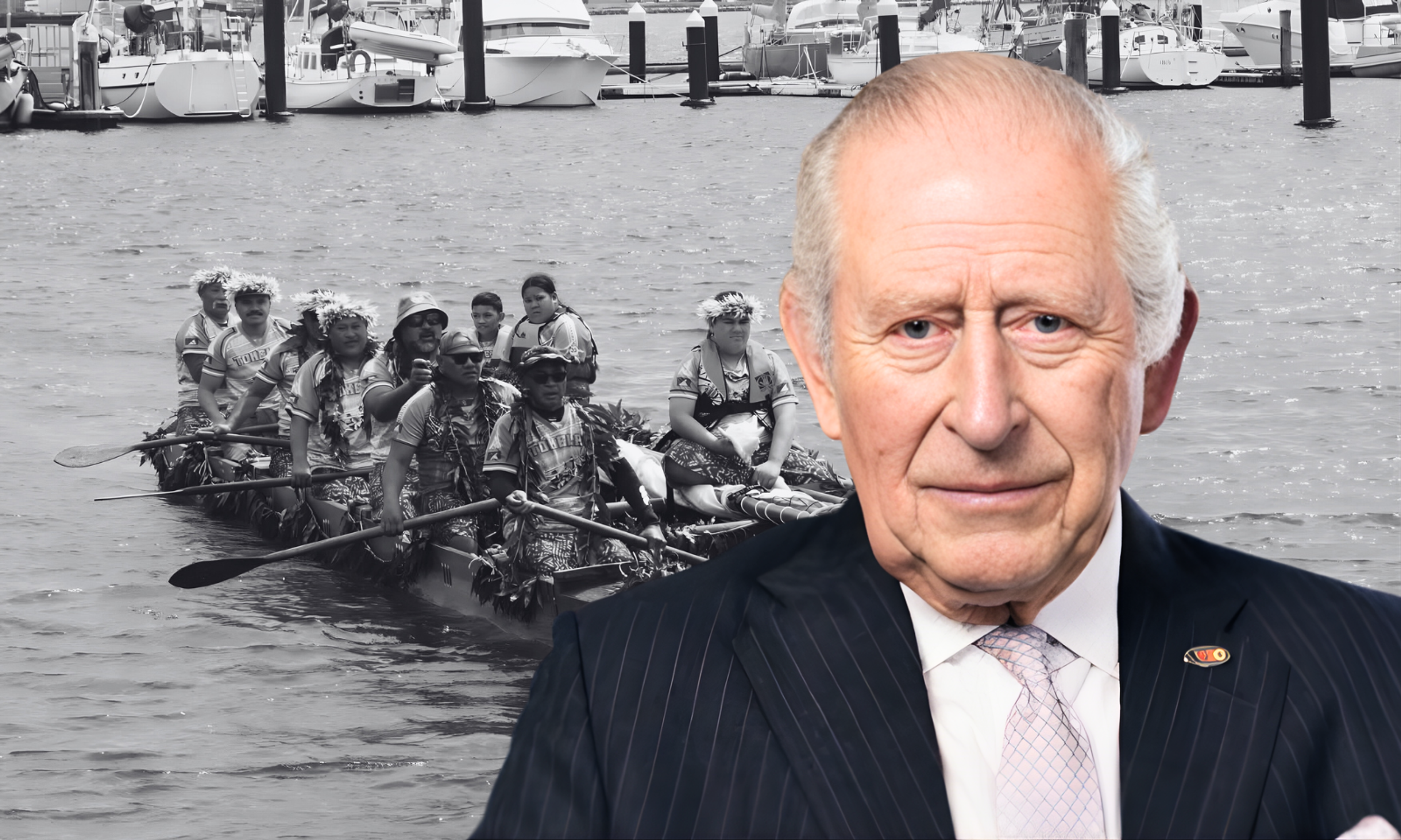 The royal message invokes the ancestral importance of the vaka, as the Wellington community celebrate their own vessel at Pasifika Festival.