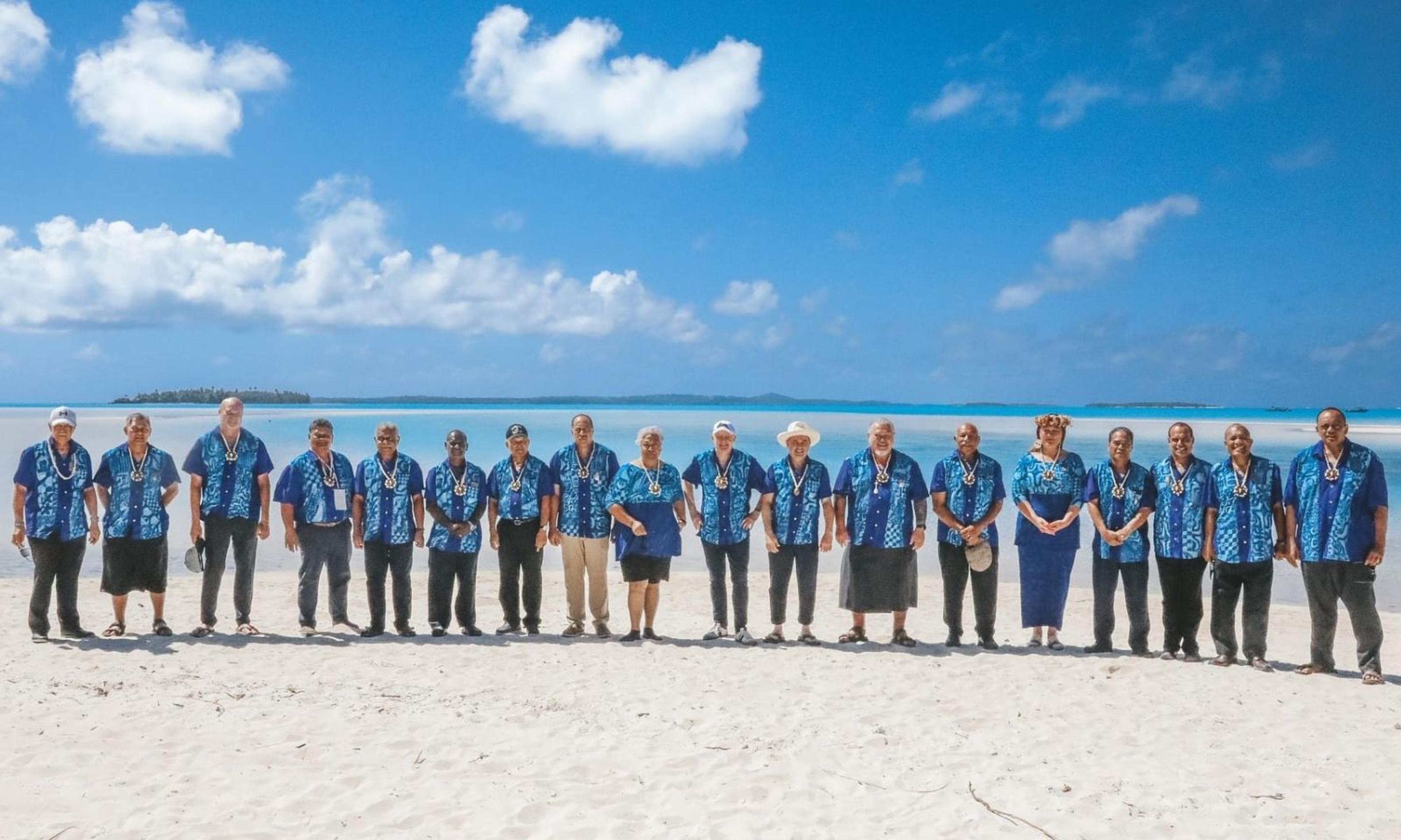 Pacific Islands Forum Leaders in Aitutaki.