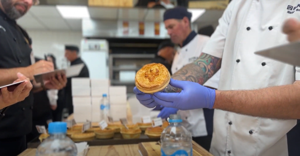 A symbol of the pull is baked on top of a steak and cheese entrant. Photo/PMNNews