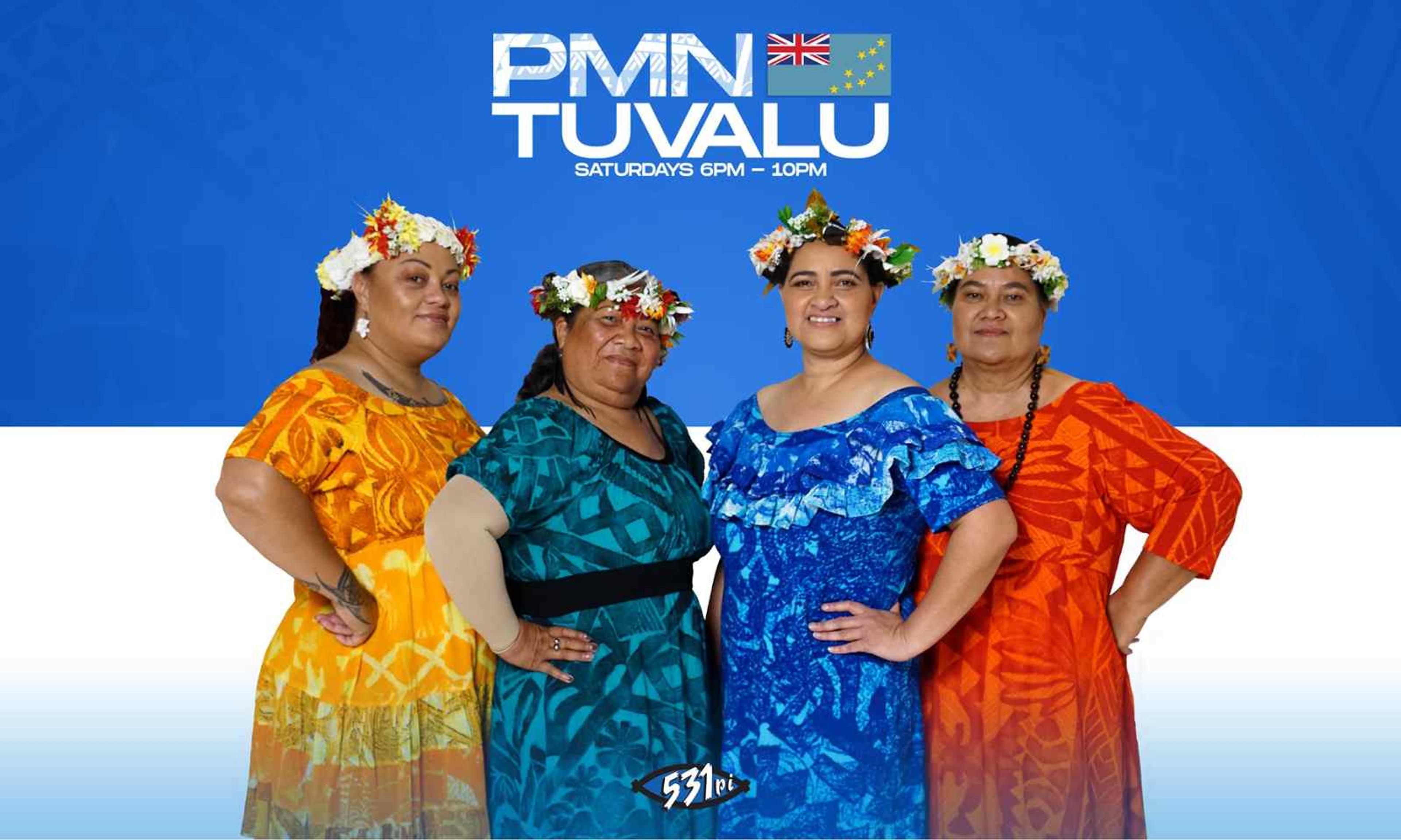 PMN Tuvalu radio team