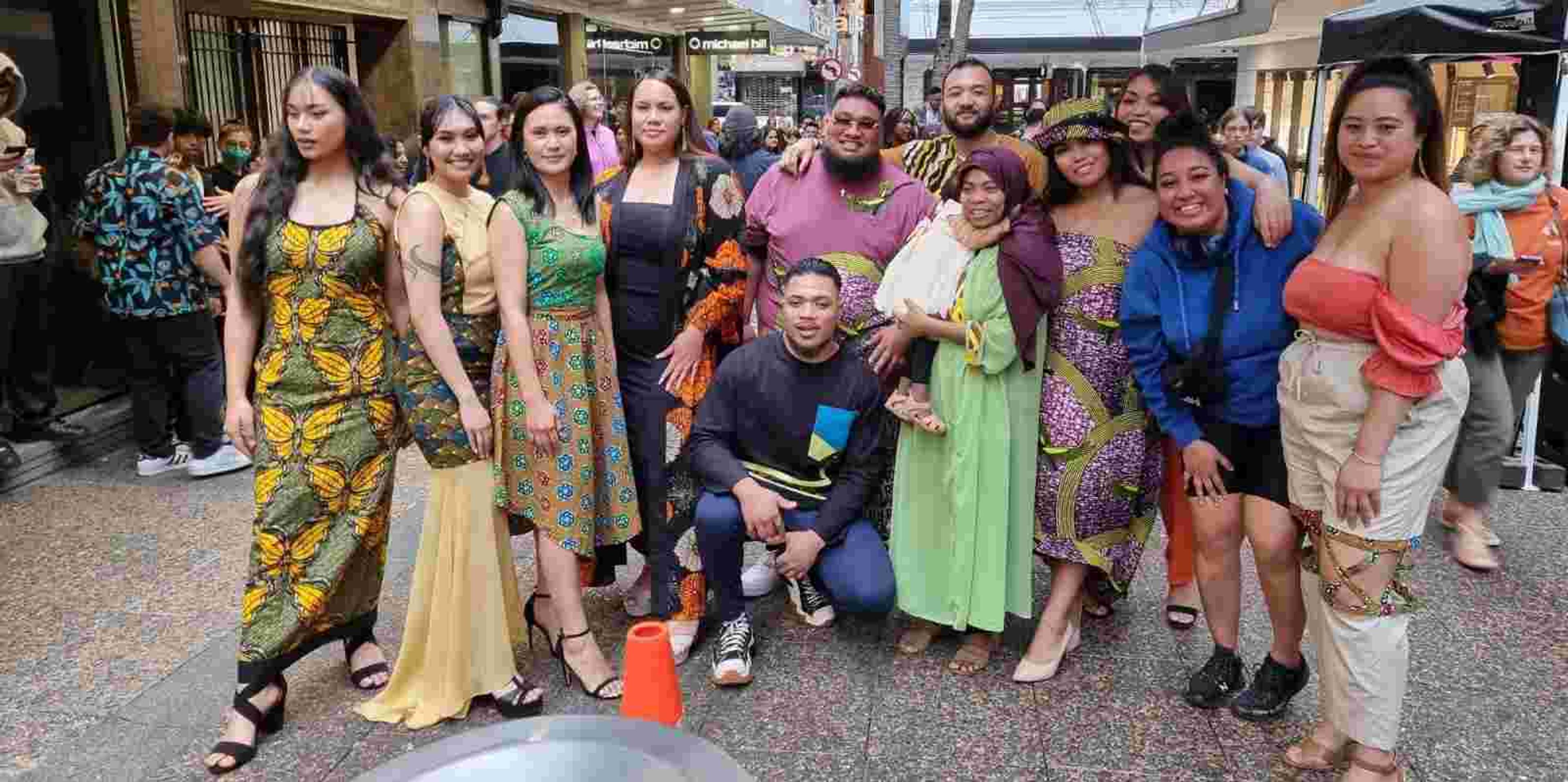 EBM Models and Zanzibari designer/owner Asya Mohamed Abeid. ​