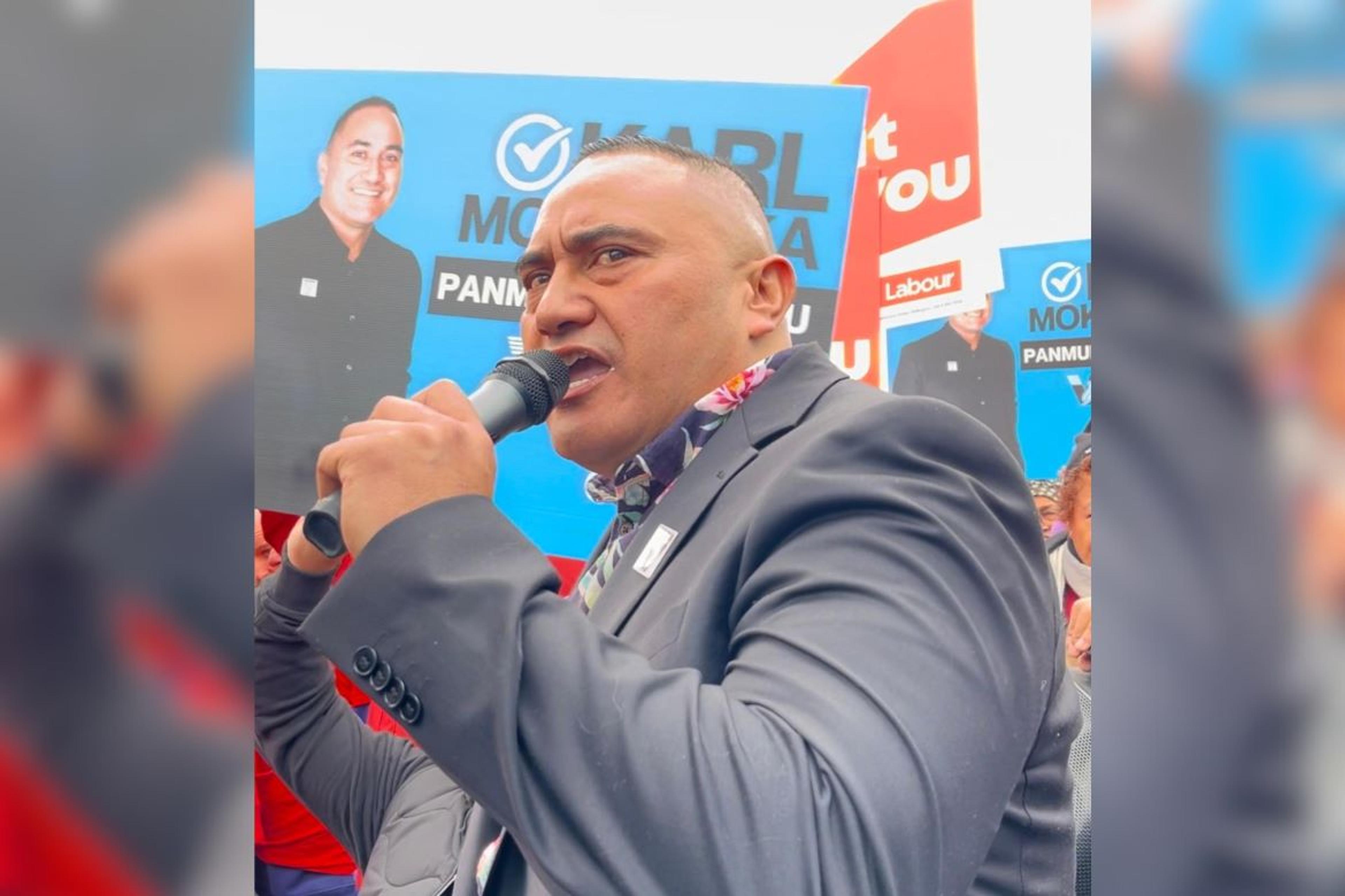 ​​​Ōtara-raised, Vision NZ candidate Karl Mokaraka. Photo/Facebook​