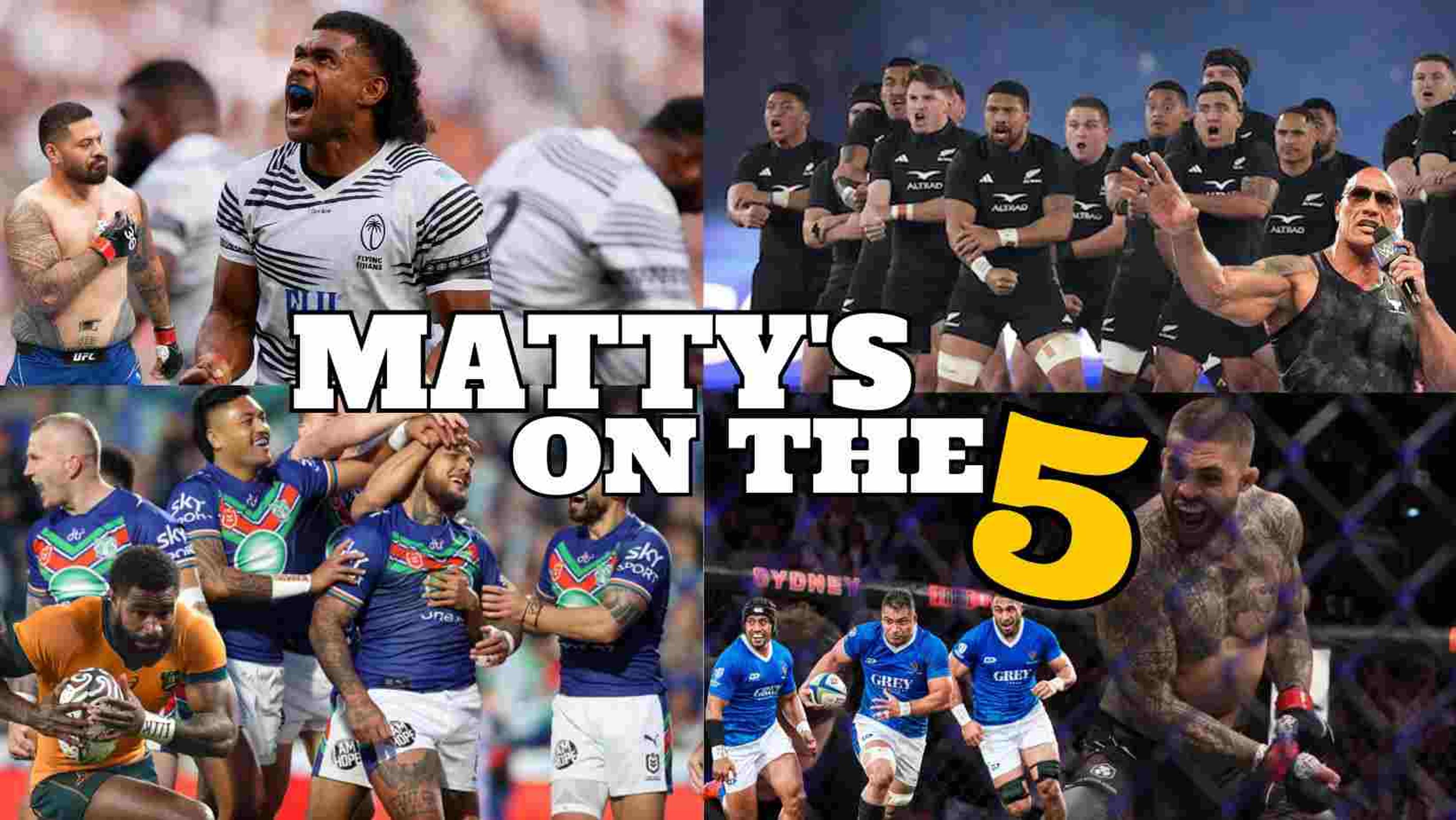 ​Matty's On The Five is our weekly wrap focusing on five of the biggest moments in Pacific sport, as determined by Matt Manukuo. 