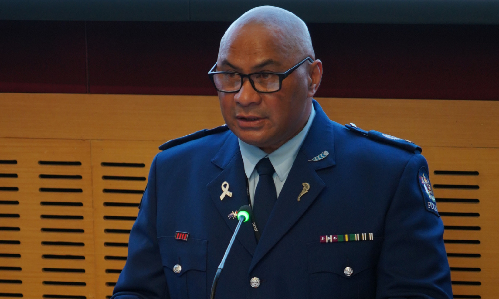 From frontline officer to King's Honour: Neru Leifi recognised for decades of service