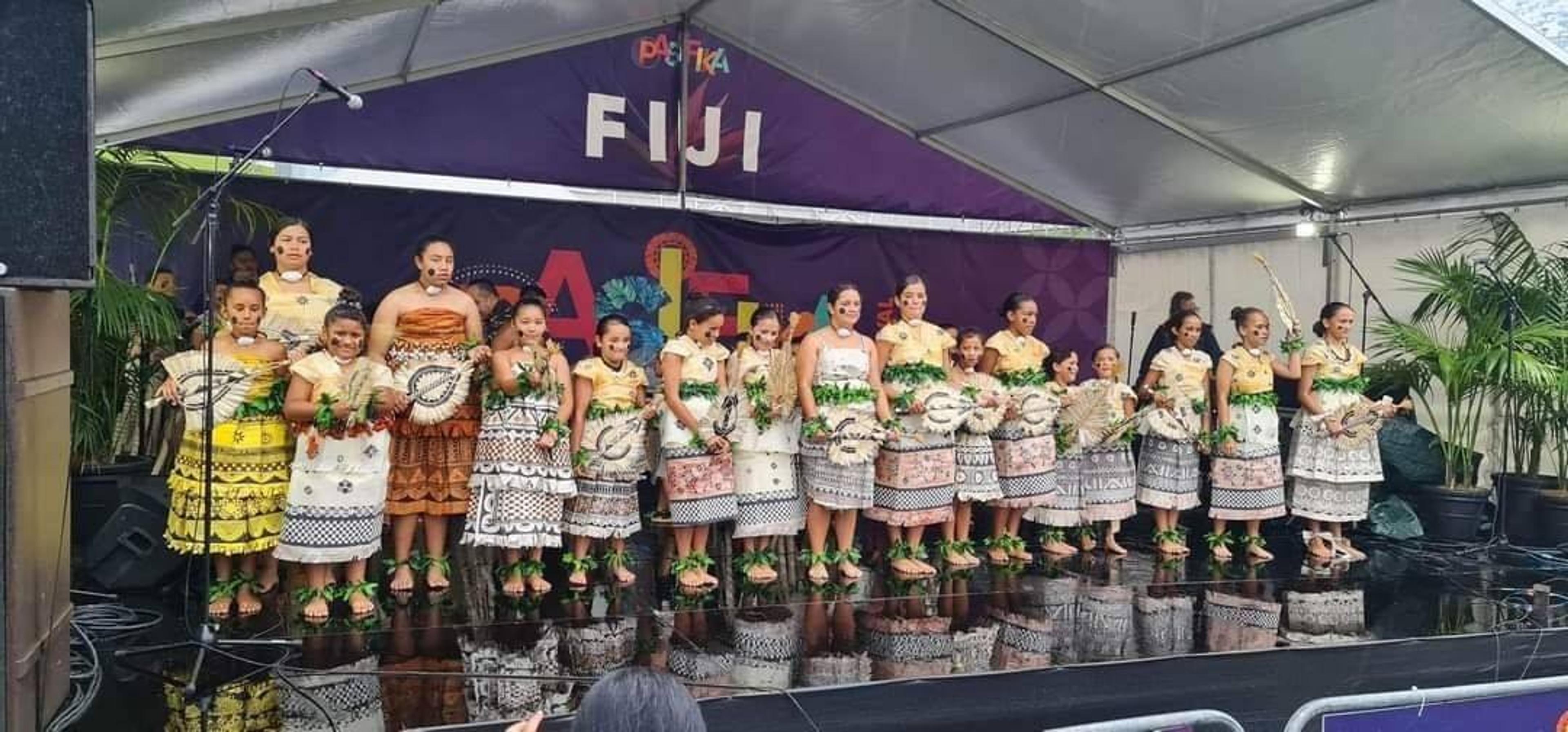 Fiji pride is on display this week.
