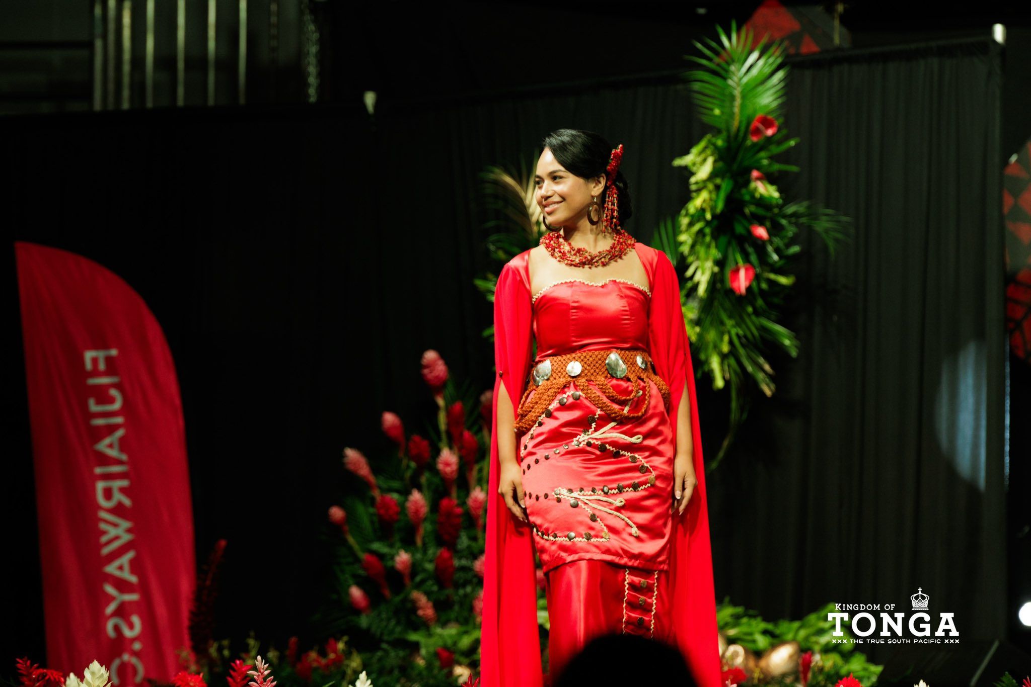 Siosi'ana Taumoepeau won the Best Puletaha, Best Sarong Wear, Miss Popularity/Miss Internet, Miss Photogenic, and Miss Tourism categories. Photo/Facebook