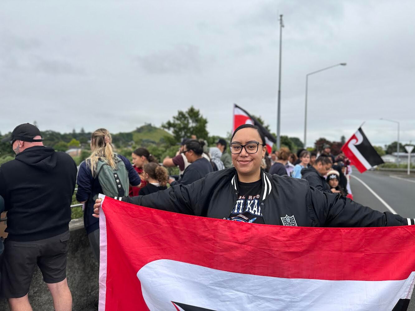 Candice L'amour Luke hopes the Toitū Te Tiriti movement gains more support. Photo/PMN News/Justin Latif