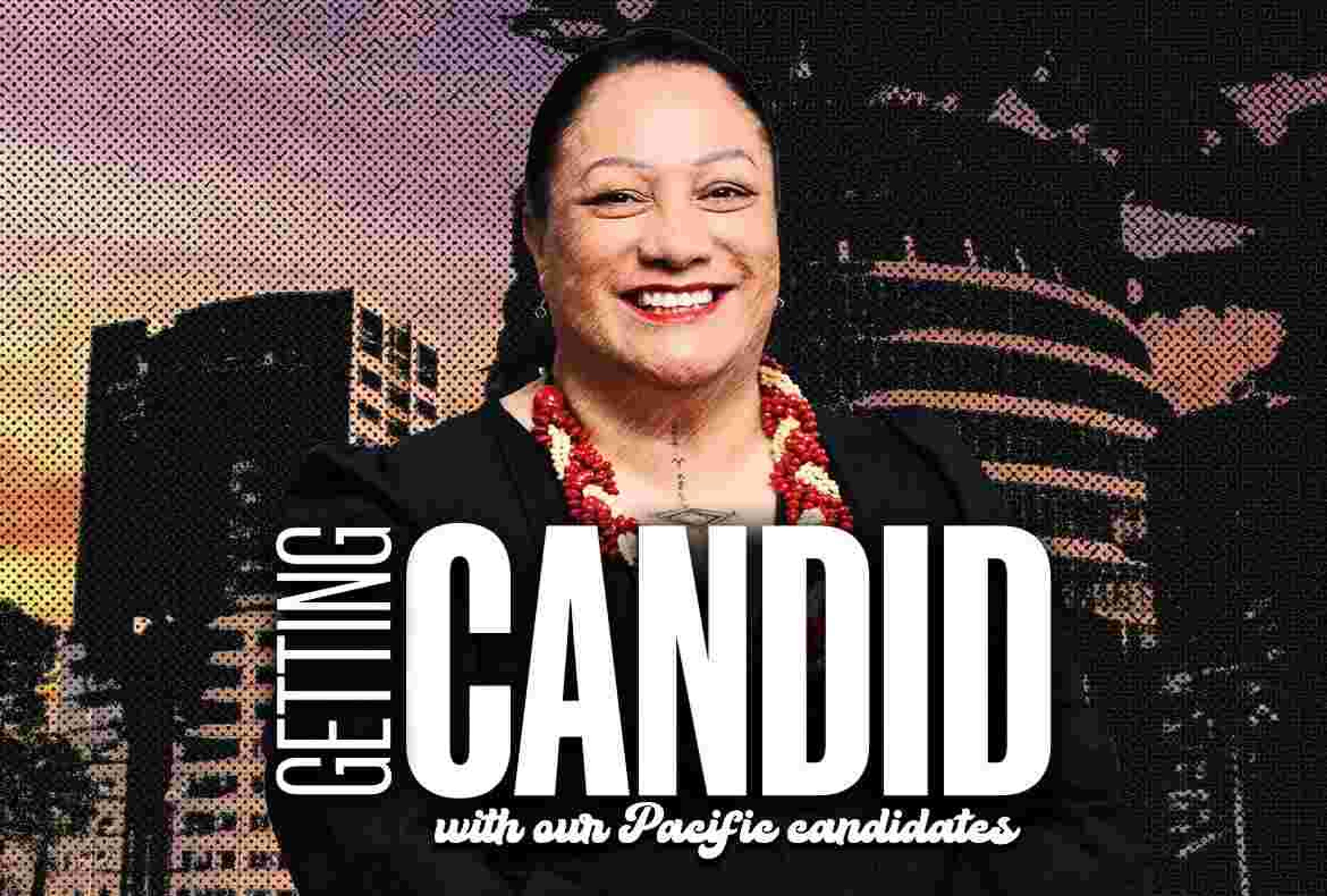 ​Terisa Ngobi, Labour candidate for Ōtaki. Photo/Supplied/Design by Tony Sok