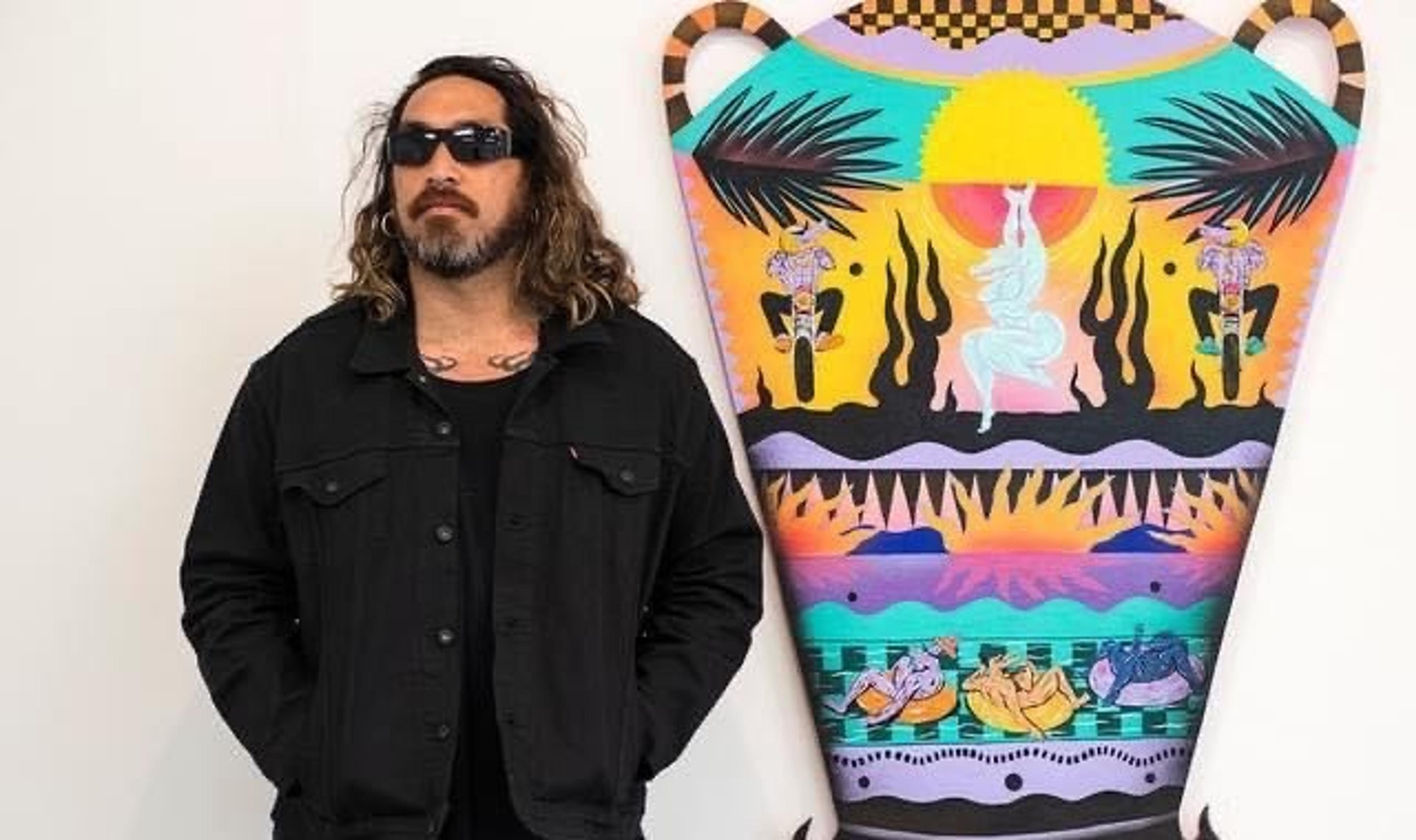 ​​Tāmaki-born Cook Island artist Ahsin Ahsin