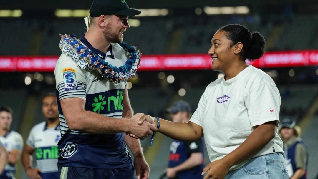 Super Rugby: Blues power past Drua to lift Joeli Vidiri Trophy