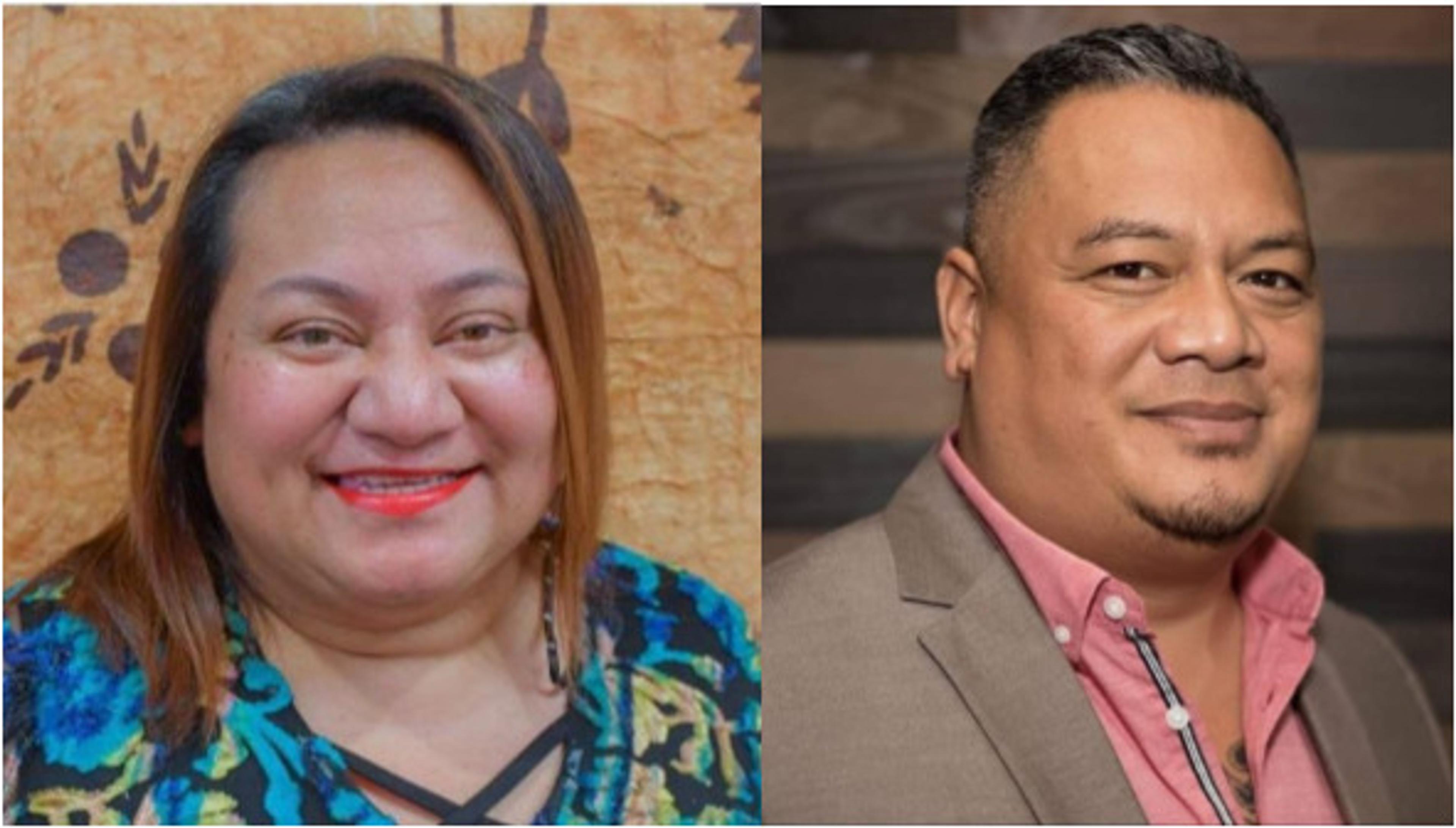Tuiloma Lina Samu and Tuala Tagaloa Tusani.