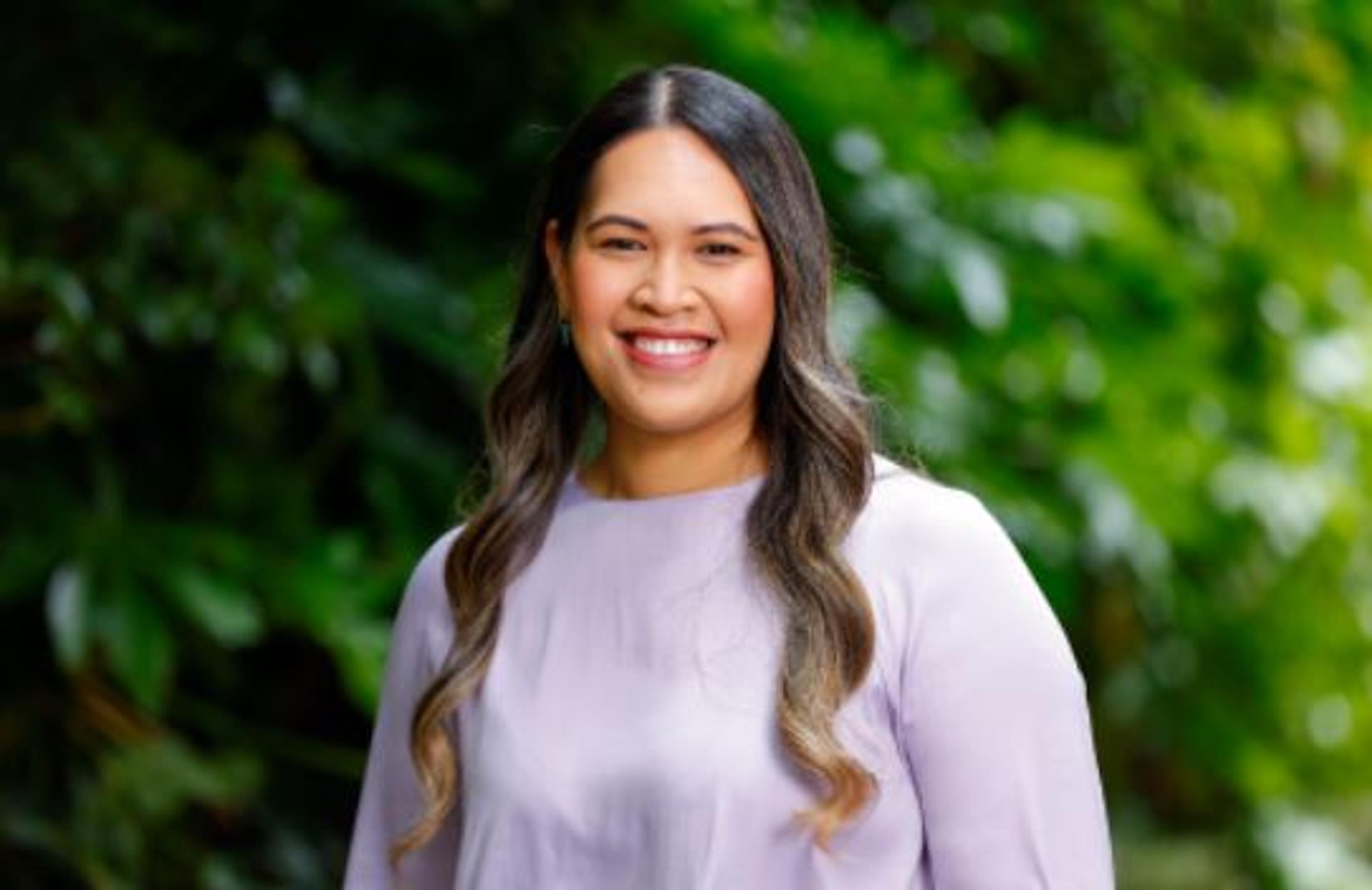 ​Angee Nicholas, who was born in the Cook Islands, is standing for National in Te Atatu in West Auckland. Photo/National Party
