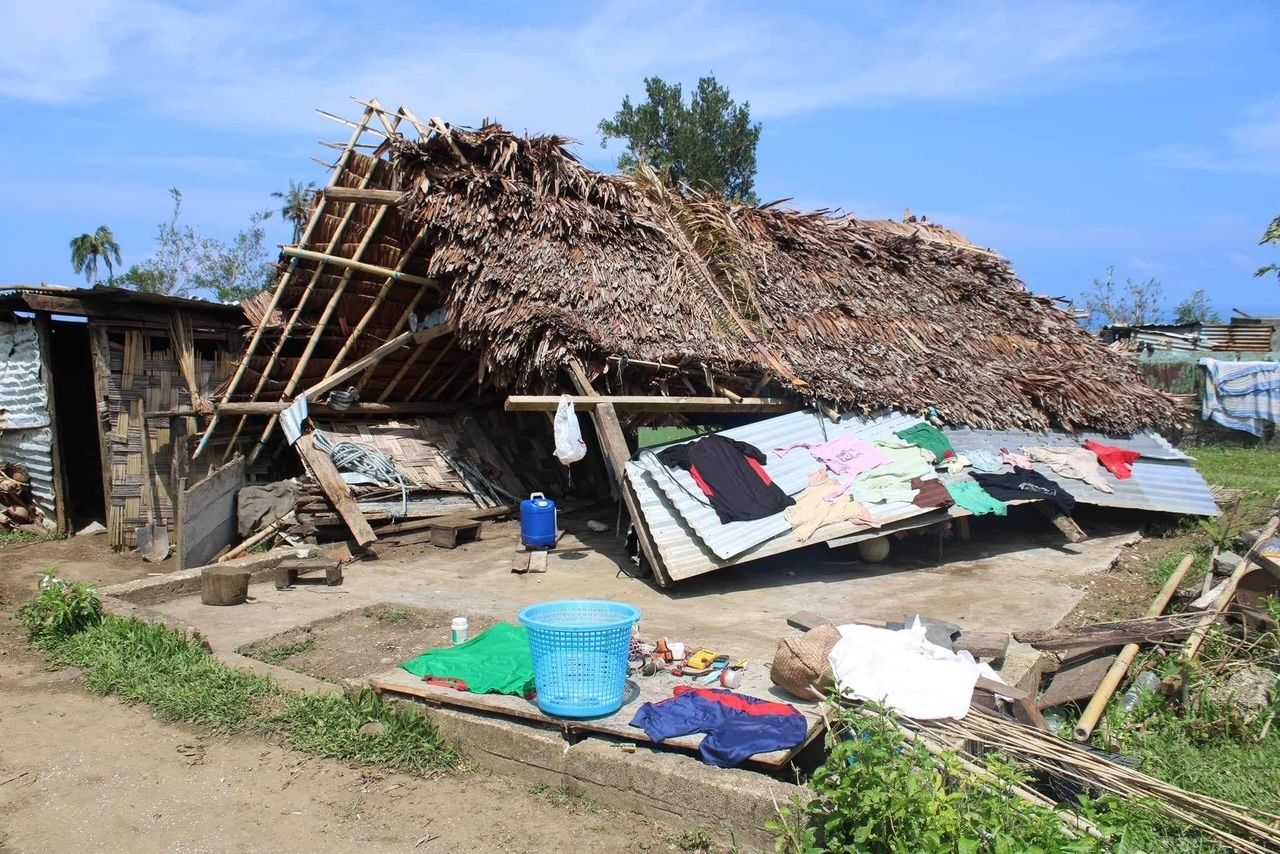 Families are picking up the pieces of a cyclone torn life in Vanuatu.