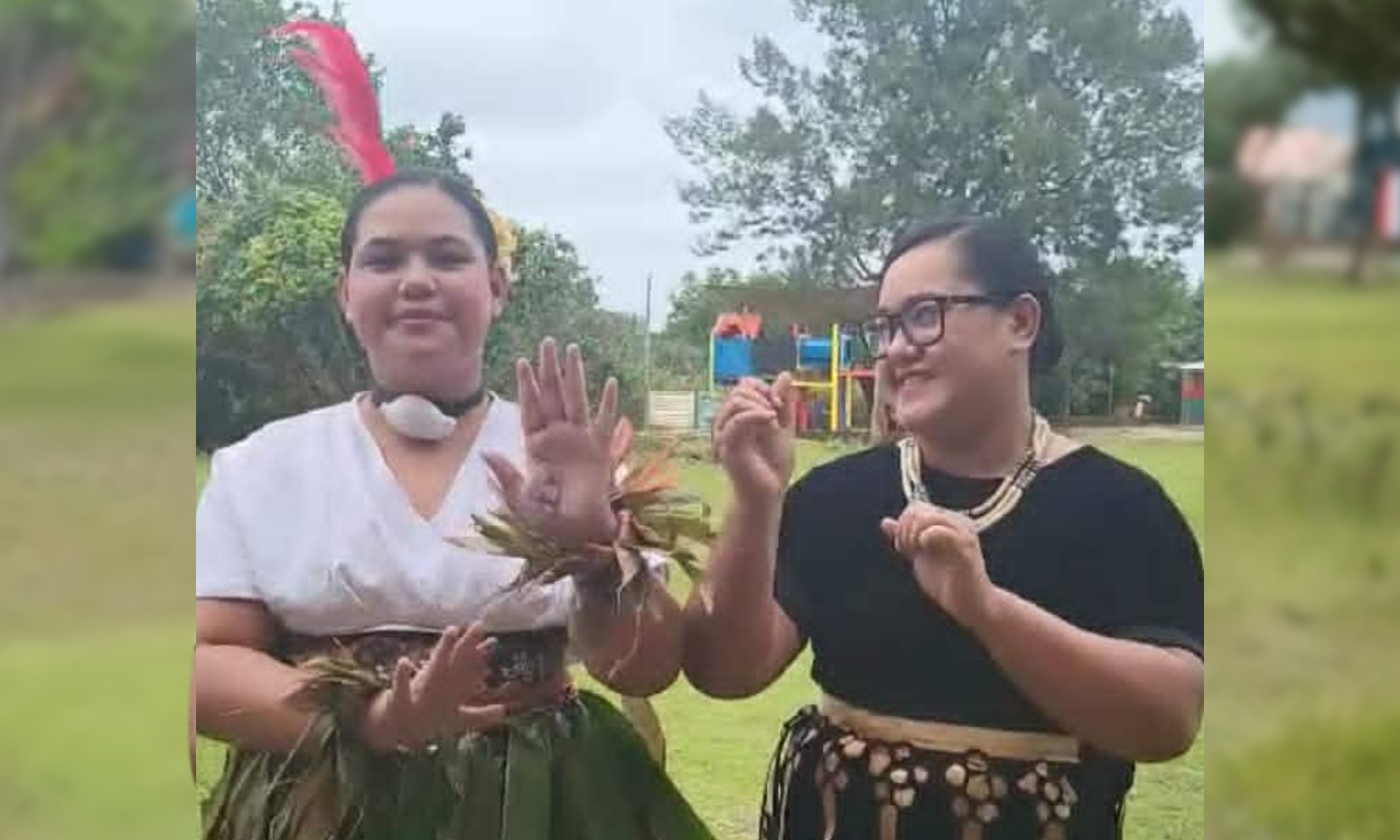 Tongan mother turns to sign language to rebuild life with deaf daughter