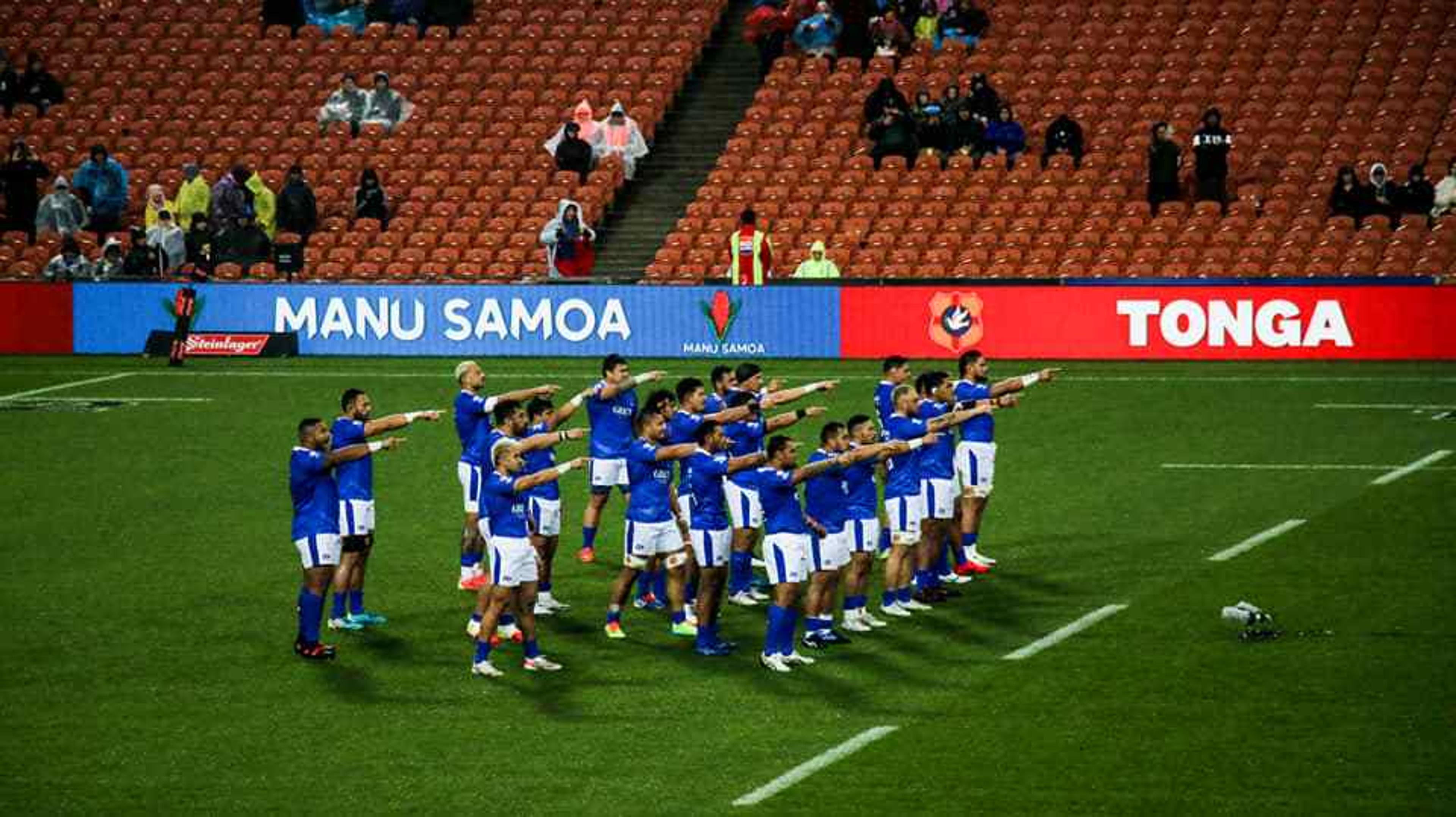 ​​​Manu Samoa vs Tonga in 2021. ​​​