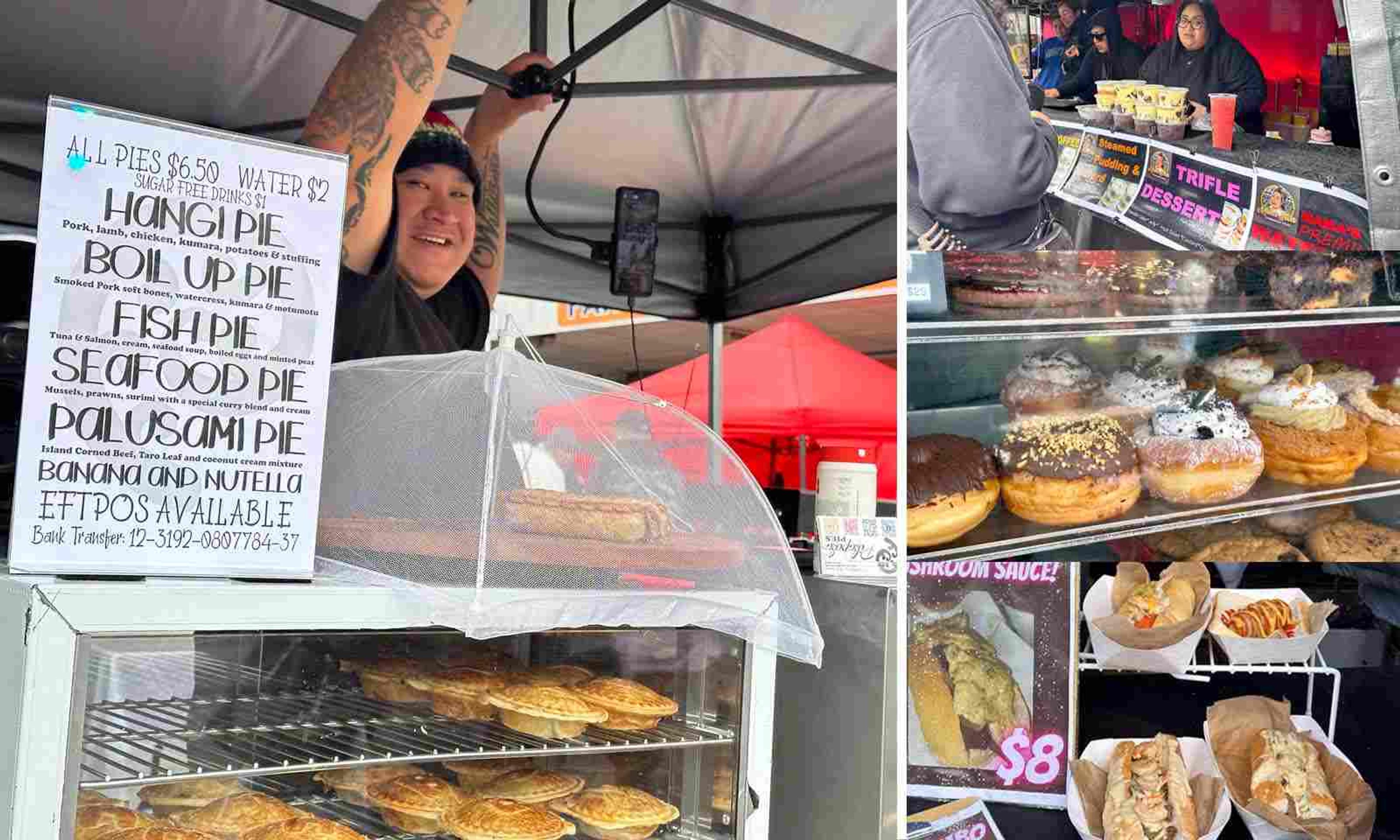 A range of culinary delights were on offer at the Ōtāhuhu Food Festival.