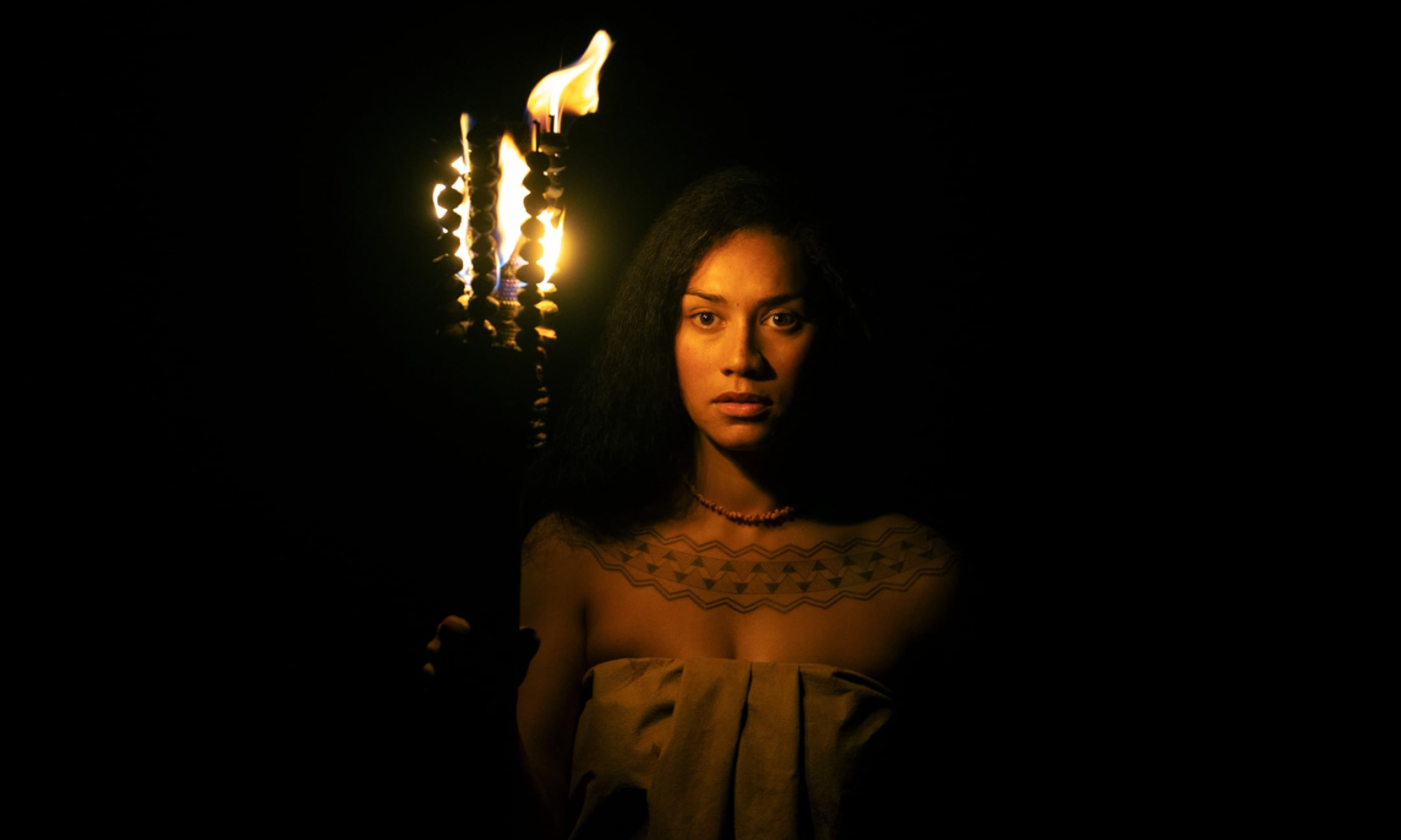 Luciane Buchanan as Ka'ahumanu. Photo/Supplied