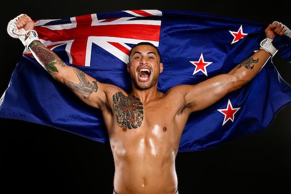 Kiwi's wild night after UFC title win in the US