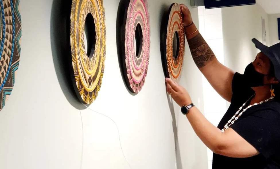 ​Dunedin-born Samoan artist Ana Teofilo.