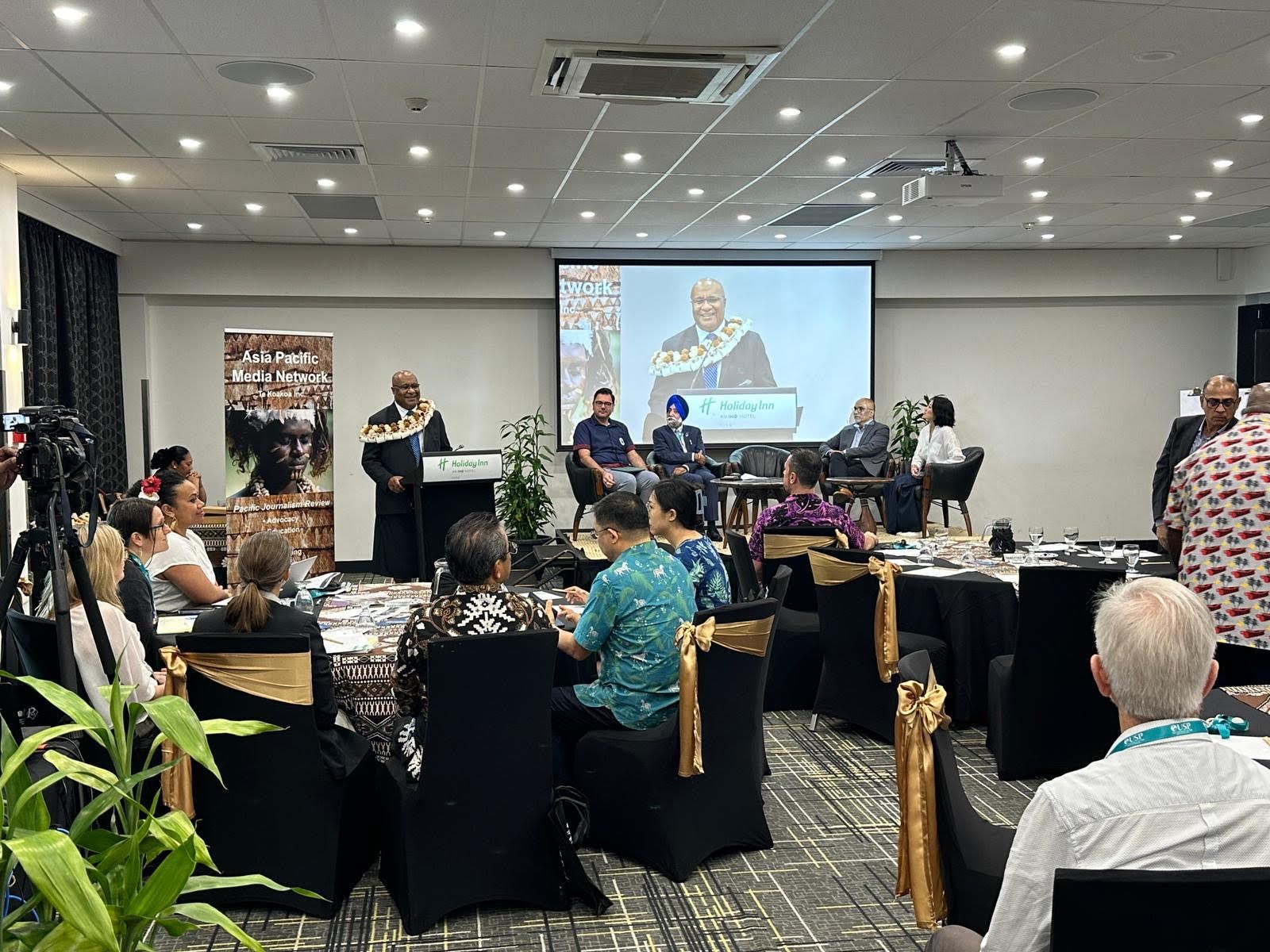 Journalists at the Pacific Media Conference 2024 in Suva