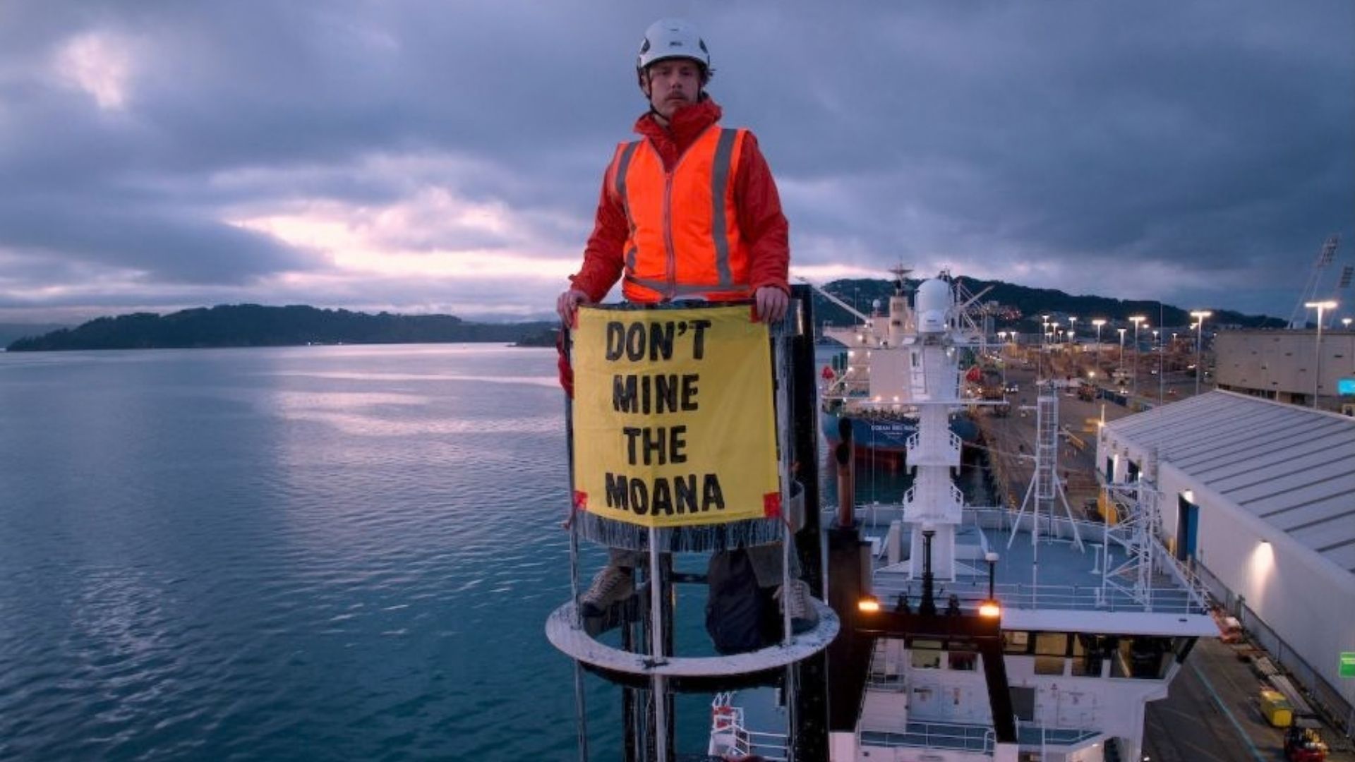 Greenpeace defends RV Tangaroa protest as deep sea mining dispute grows
