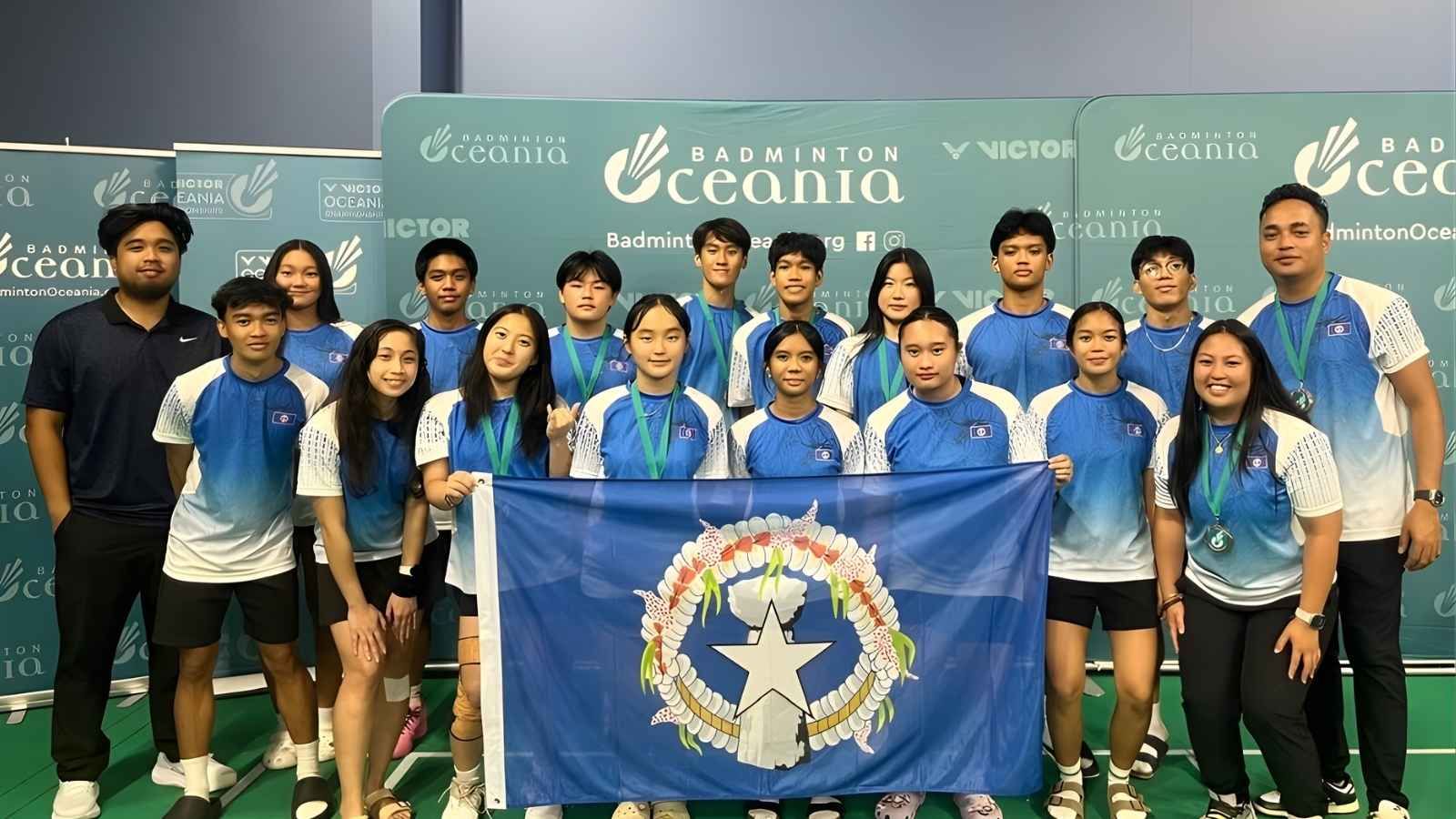 Northern Mariana Islands smash regional barriers with historic Auckland bronze