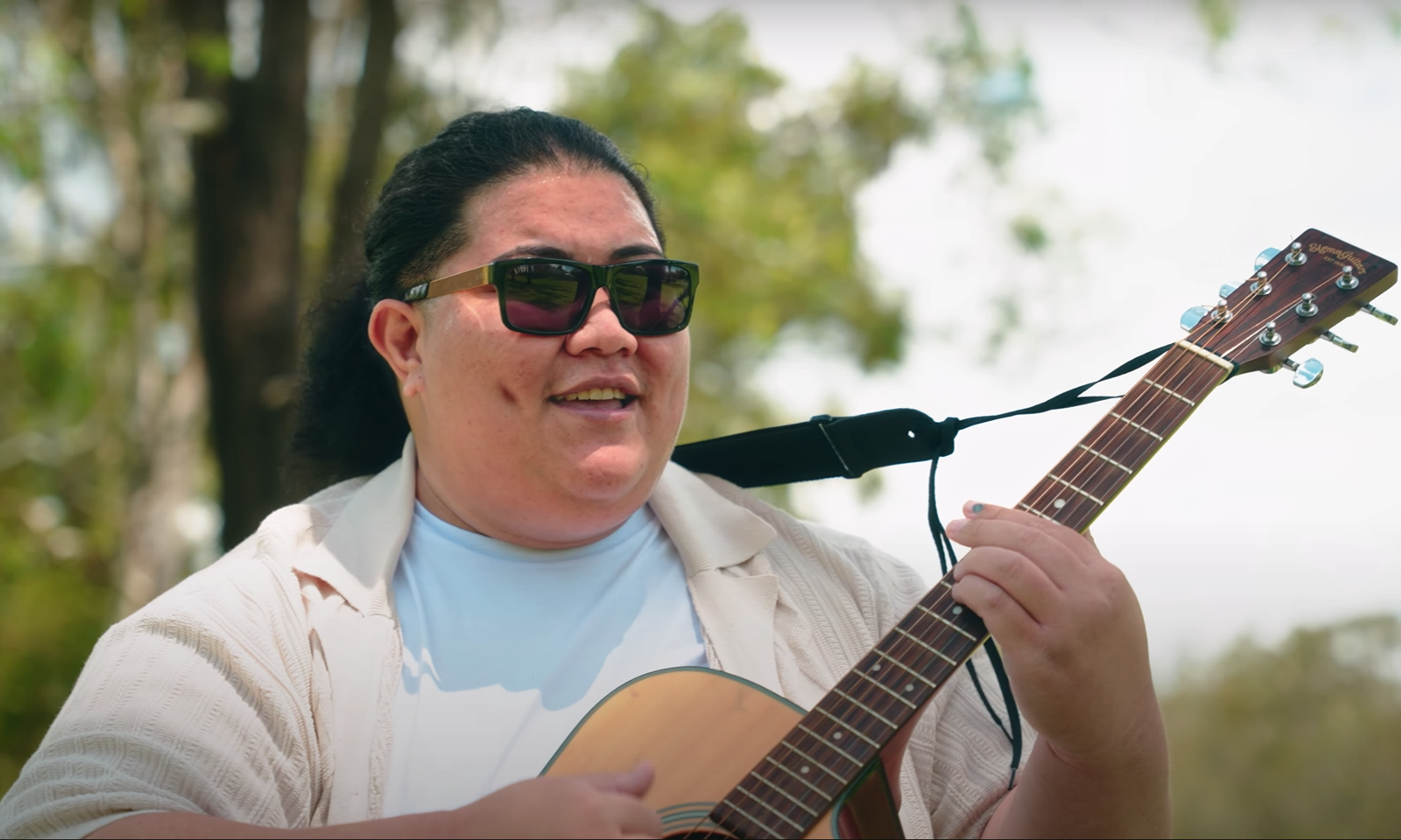 David Aumua says his parents' long-awaited Sāmoan song dreams have finally been fulfilled with throwback classic, "E Alofa E".