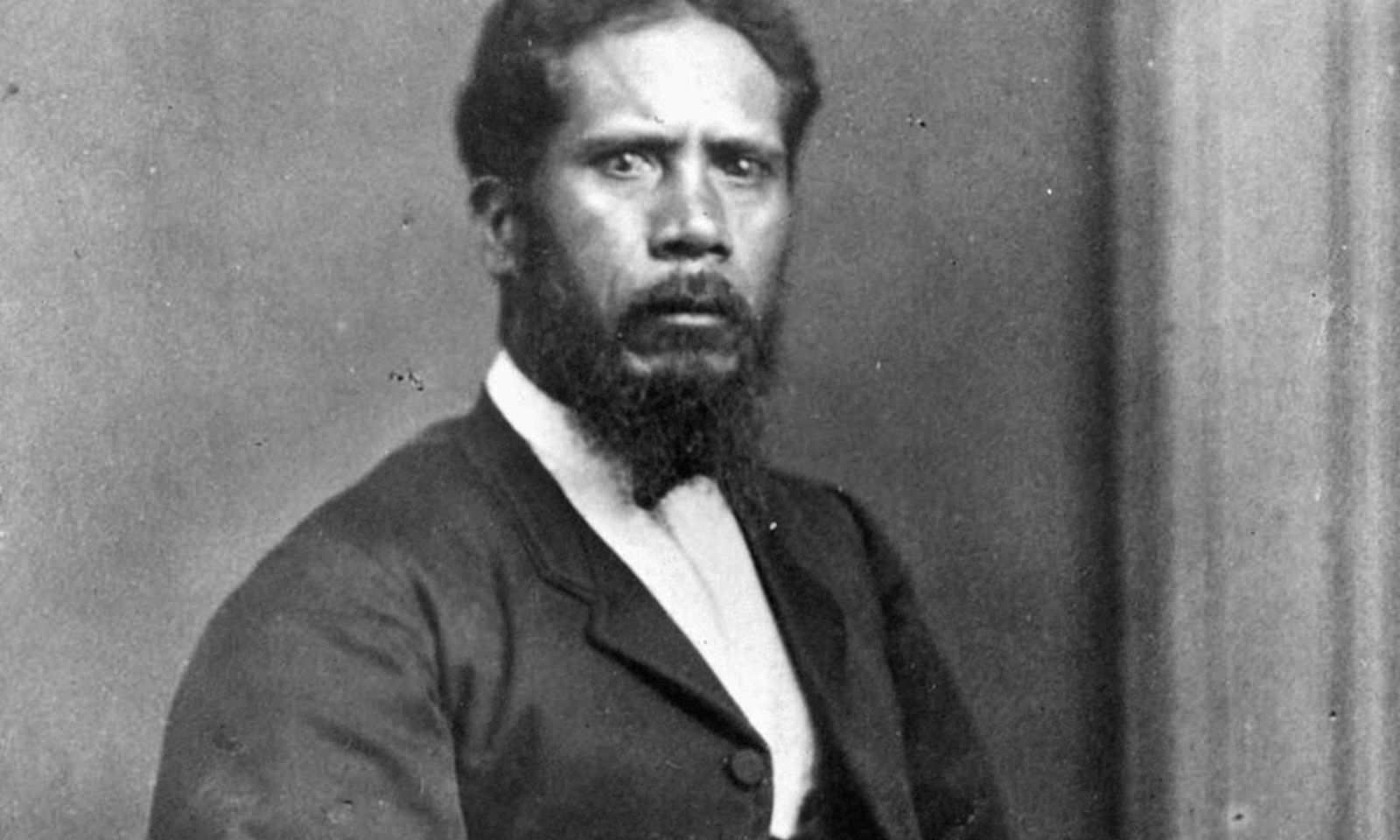 Wiremu Katene, possibly taken after his election to the Northern Māori seat in Parliament, in 1871. Photo / Alexander Turnbull Library