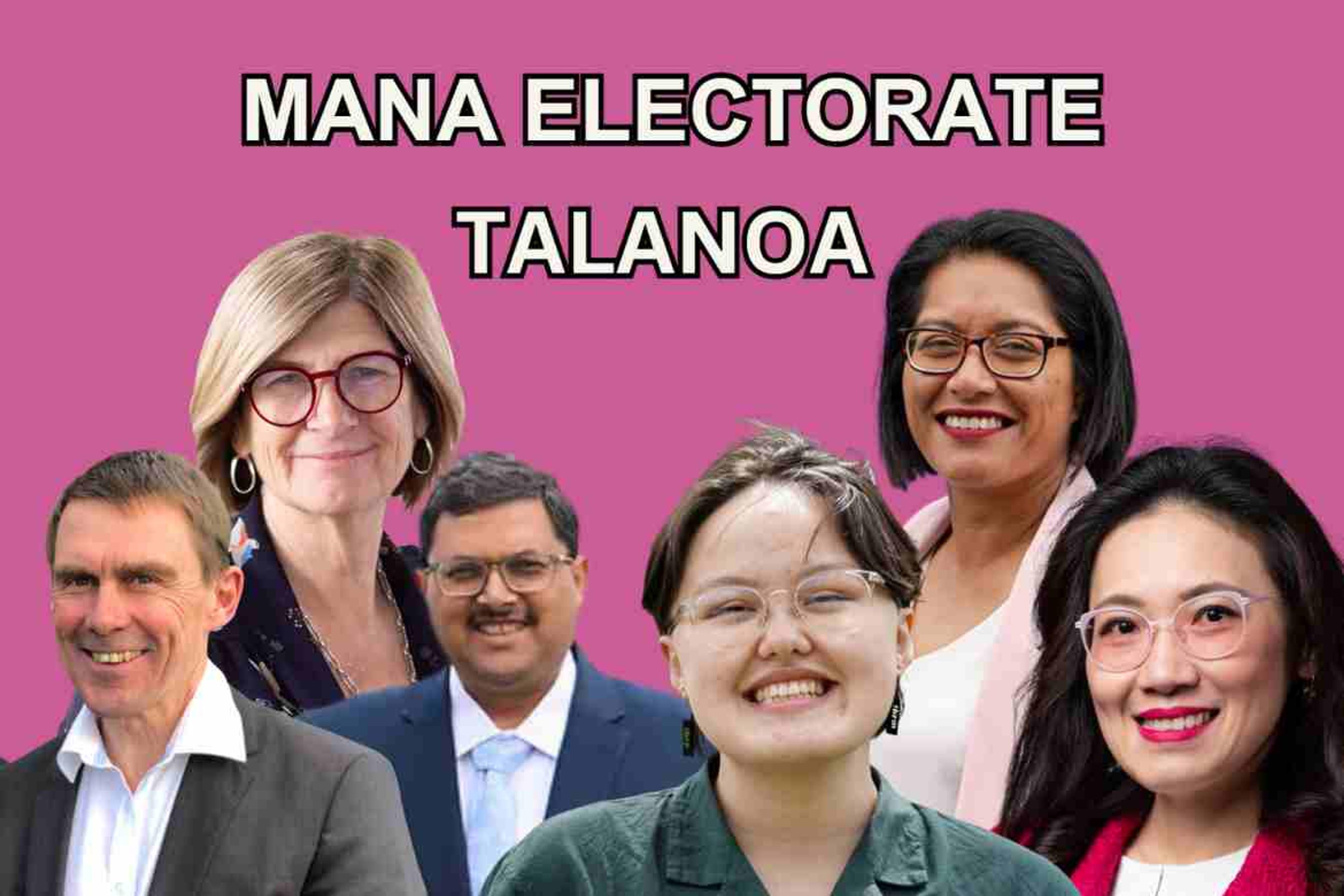 ​​Six Mana electorate candidates shared why the people of Mana should vote them in. 