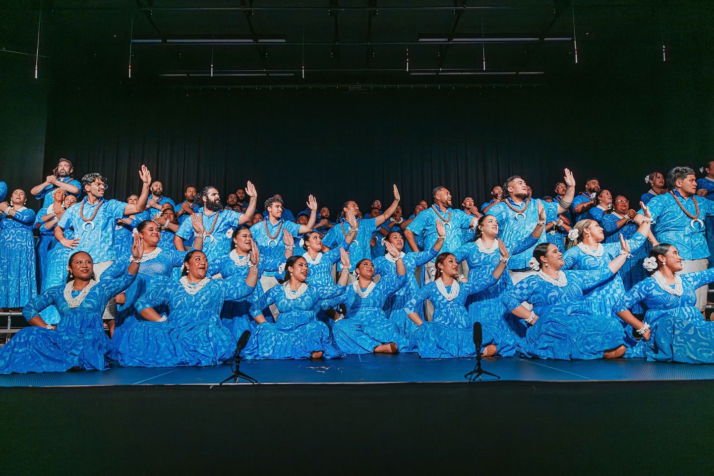 Pacific Connection on stage at the 2025 International Chorus Championship. Photo/Pacific Connection Facebook