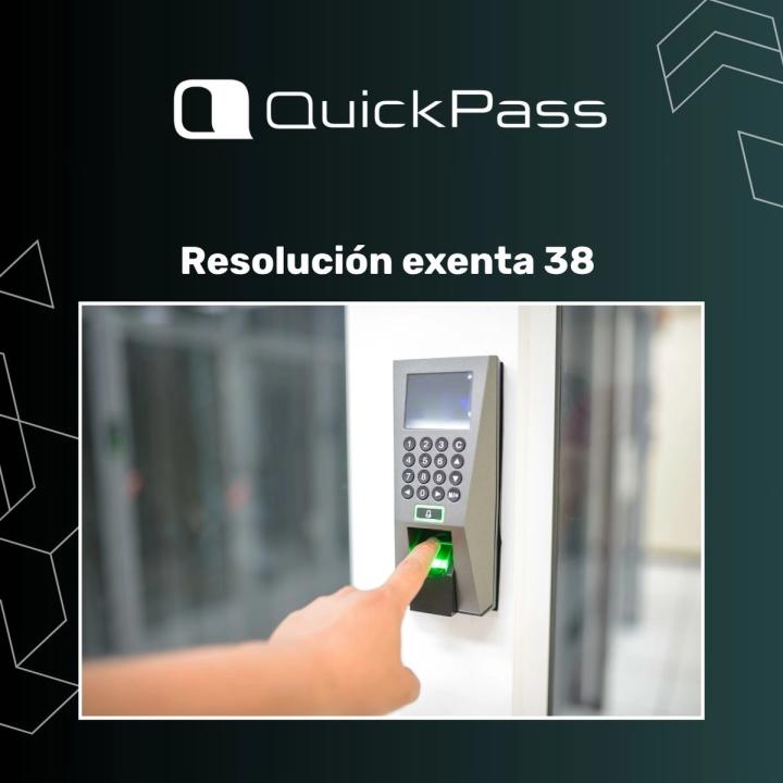 Resolución exenta 38
