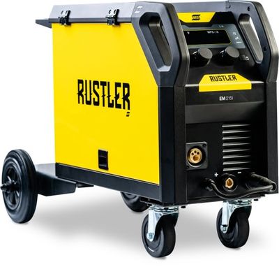 Inversora ESAB Rustler EM 215i MIG/MAG, Flux, MMA