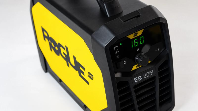 Review detalhado da máquina de solda inversora ESAB Rogue LHN ES 205i