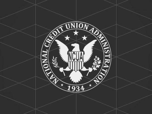 Seal of the National Credit Union Administration (NCUA) with an eagle and shield, and the year 1934.