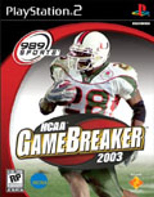 NCAA GameBreaker 2003 PS2 box art