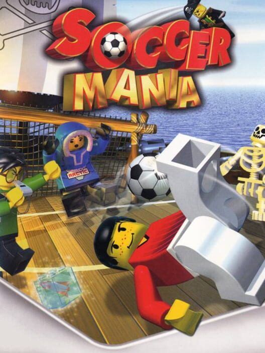 Lego Soccer Mania PS2 box art