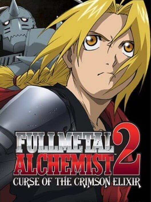 Fullmetal Alchemist 2: Curse of the Crimson Elixir PS2 box art