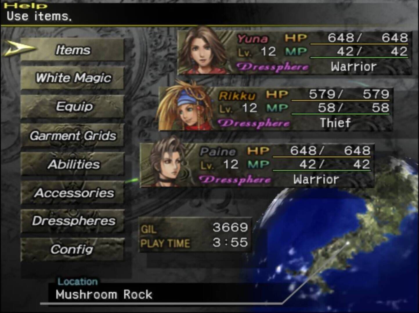Final Fantasy X-2 screenshot 16