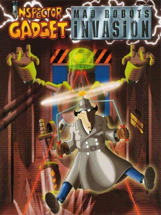 Inspector Gadget: Mad Robots Invasion PS2 box art