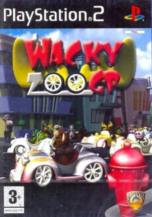 Wacky Zoo GP PS2 box art