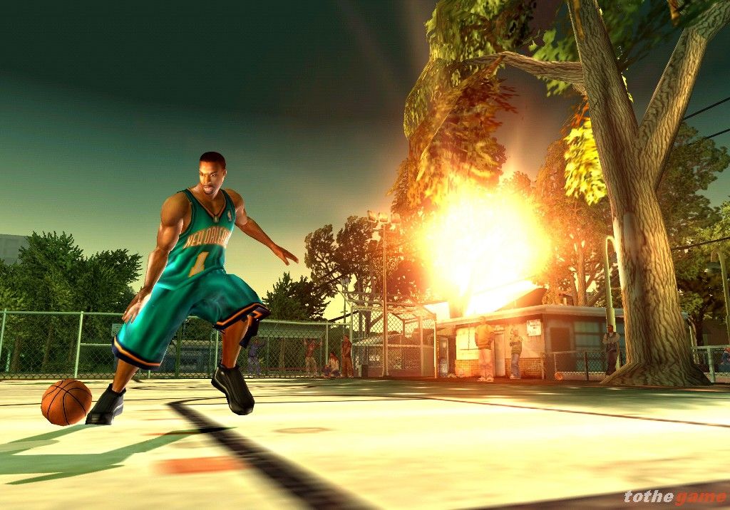 NBA Street V3 screenshot 3