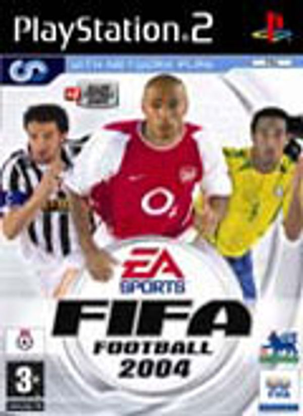 FIFA Football 2004 (Aka FIFA Soccer 2004) PS2 box art