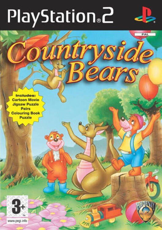 Countryside Bears PS2 box art