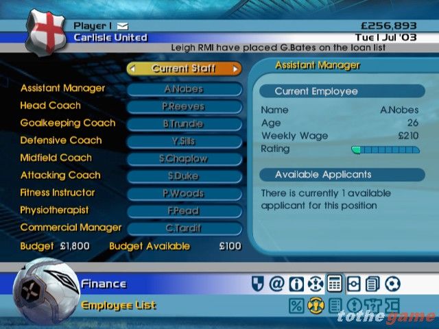 Lma Manager 2005 screenshot 7