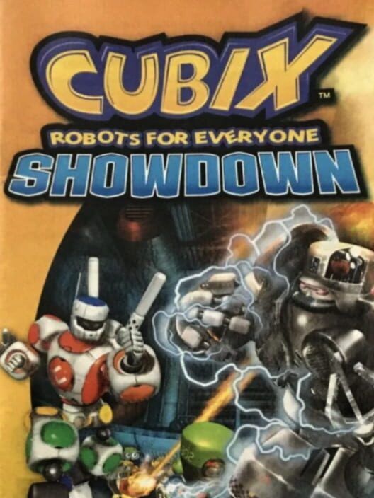 Cubix Robots for Everyone: Showdown PS2 box art