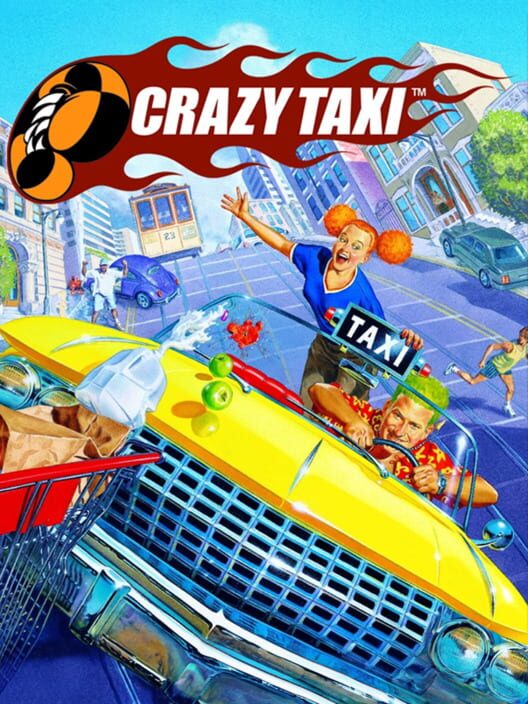 Crazy Taxi PS2 box art