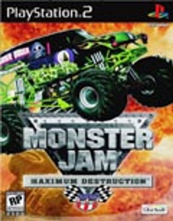 Monster Jam Maximum Destruction PS2 box art