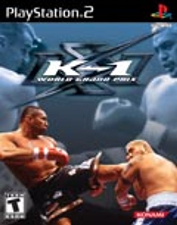 K-1 World Grand Prix PS2 box art