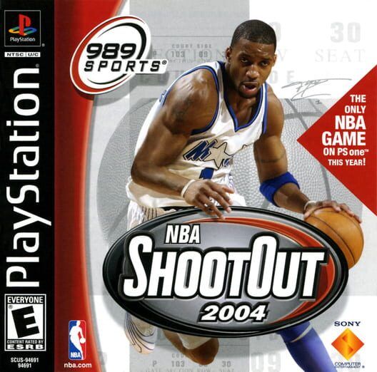 NBA ShootOut 2004 PS2 box art